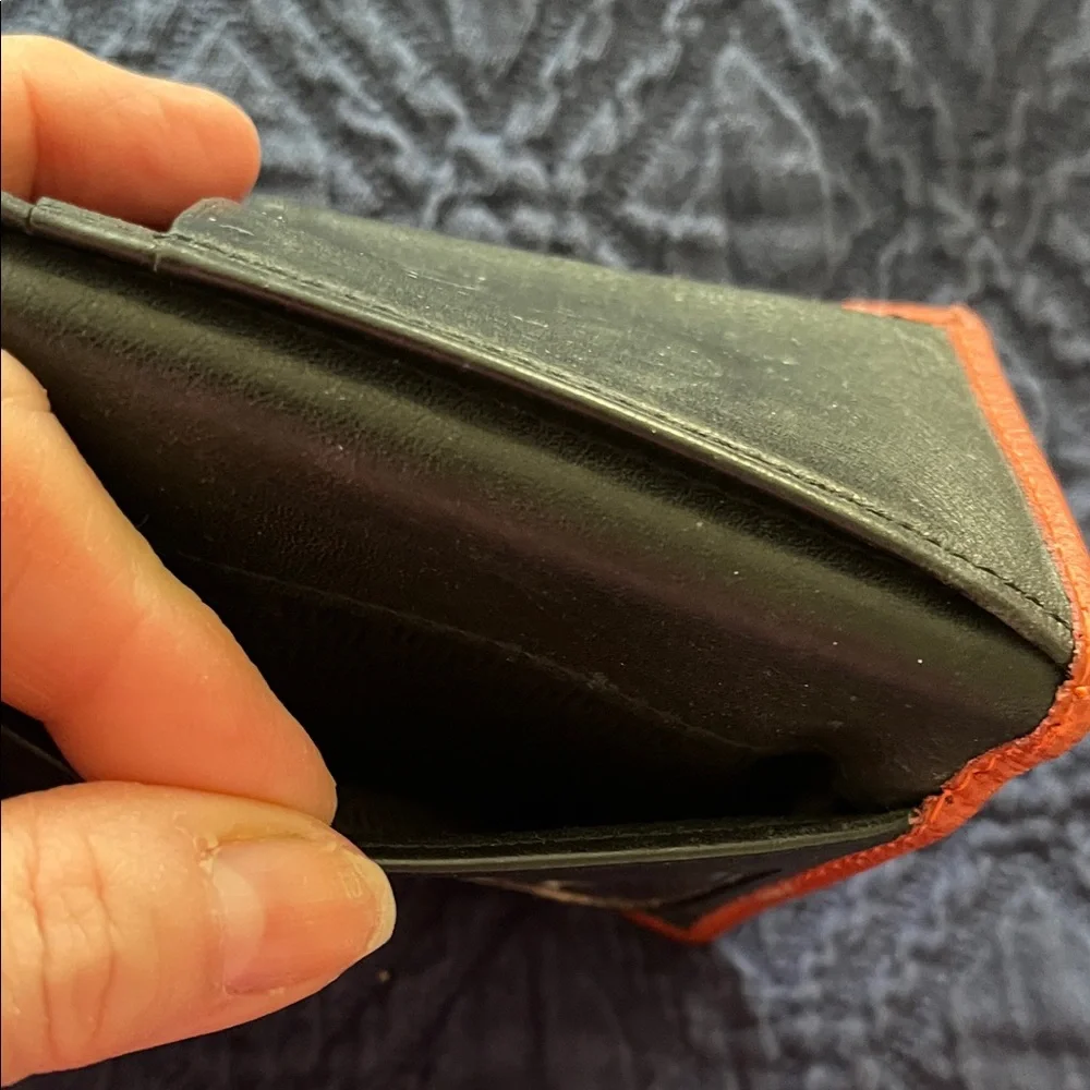 Tumi Vibrant Orange Card Holder